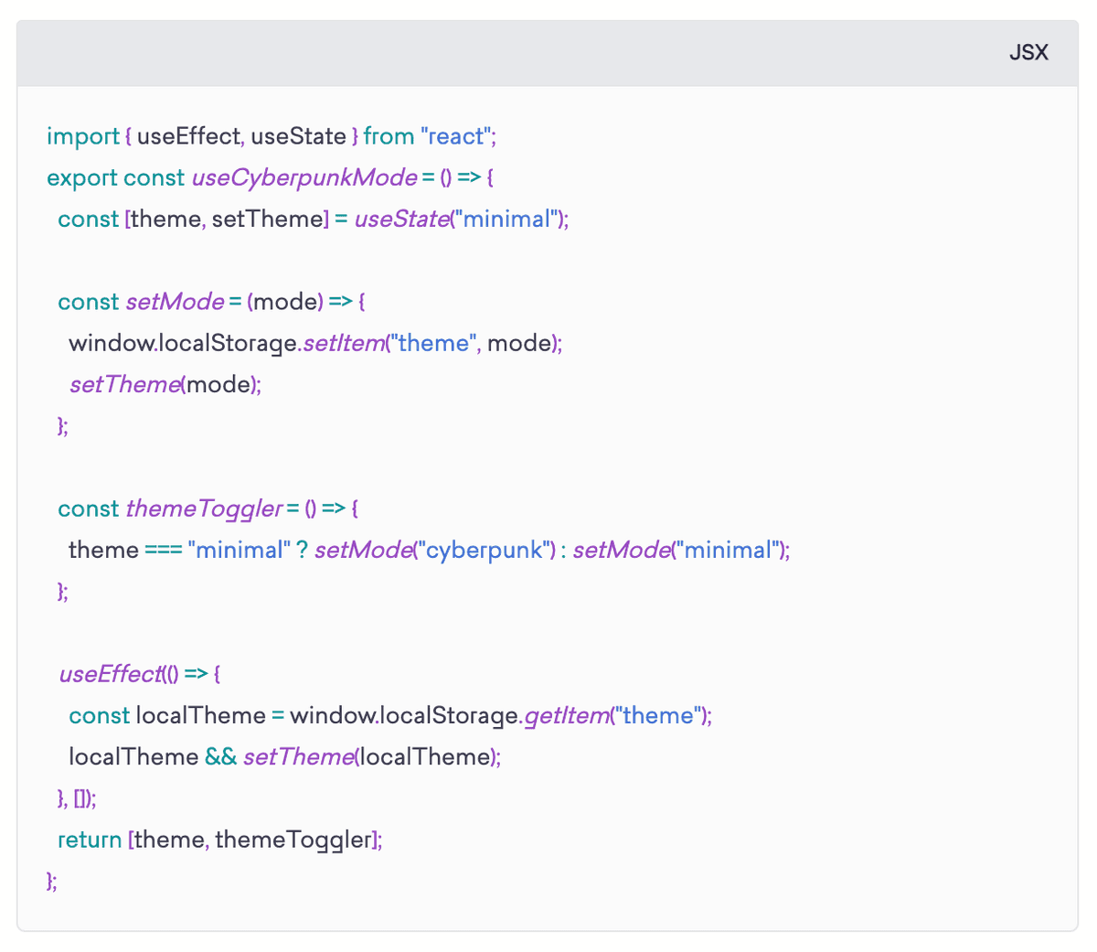 prism-react-renderer code block in mdx